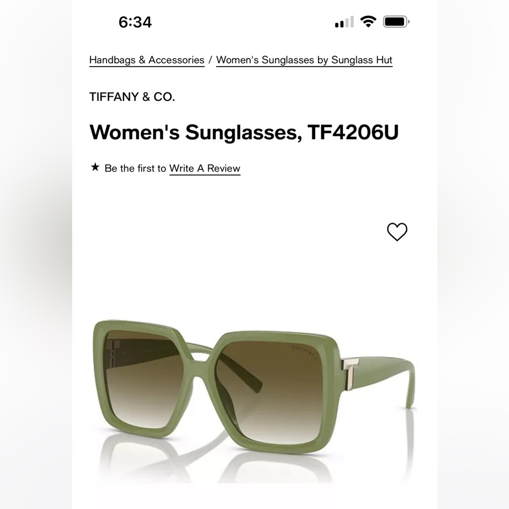 tiffany &co sunglasses new with tags